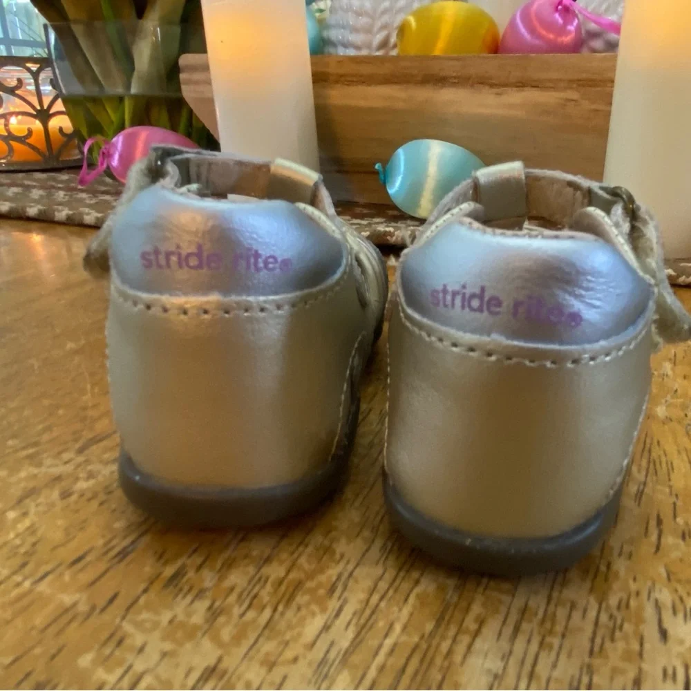 Baby Stride Rite Leather Sandals - Picture 5 of 7
